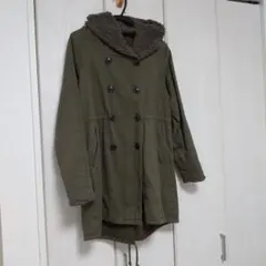 KBF★カーキ色 ボアコート