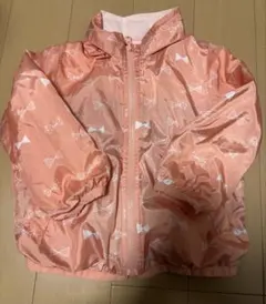 シューラルー リボン柄リバーシブル ウィンドブレーカー サイズ90