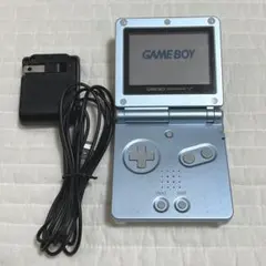 【匿名配送】ゲームボーイアドバンス SP パールブルー 本体　充電器