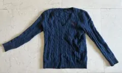 Polo Ralph Lauren セーター　ポロラルフローレン　ニット　ブルー