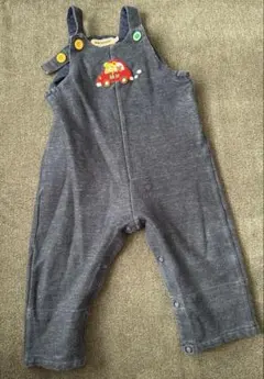 ミキハウス 車刺繍ロンパース Fサイズ