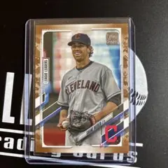 Topps 2021 Shane Bieber 14/25 シリアルカード