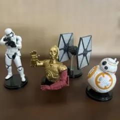 チョコエッグ スター・ウォーズ フィギュア4個セット