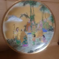 世界遺産　那智の滝　漆盆　漆器　置物　インテリア　工芸品　美術品　A3041 世界遺産 那智の滝 漆盆 漆器 置物 インテリア 工芸品 美術品 A3041