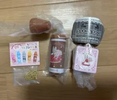 サンリオ クレヨンケース ・クッキー缶チャーム　　マロンクリーム2点セット