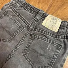 90 黒　ダメージデニム