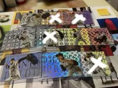 BBM GIANTS・PRIDE 背番号限定カード　6枚セット