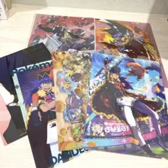 ポケモントレーナーズなど　クリアファイル、ポスターセット　ダンデ＆キバナ