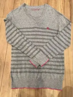 BURBERRY BLACK LABEL Vネックニット