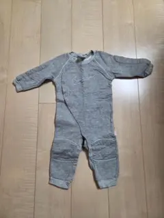 Nike グレー ロンパース サイドポケット付き