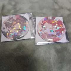 あんスタ アニカフェ 蓮巳敬人 鬼龍紅郎缶バッジ