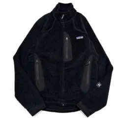 専用【美品/メンズS】パタゴニア　R2 フリース　ジャケット　オールブラック