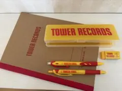 【新品・未使用】TOWER RECORDS ステーショナリー 文房具セット