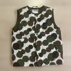 SLAP SLIP 中綿ベスト 140 ドット柄