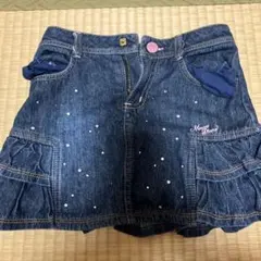 デニムフリルスカート 120