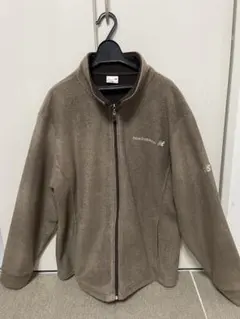 New Balance フリースジャケット ブラウン XL