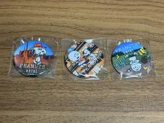 ピーナッツホテル限定缶バッジ　3個セット