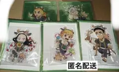 鬼滅の刃 クリスマス アクリルスタンド 煉獄杏寿郎.実弥.禰豆子.善逸 悲鳴嶼