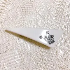 レトロ 70s‐60s フラワー バレッタ vintage 花