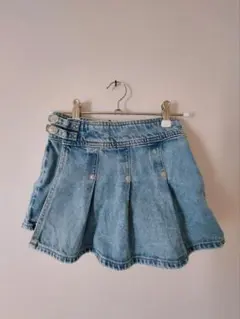 ZARAKidz　デニムショートパンツ スカート風(128cm)