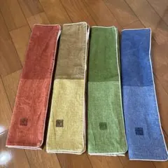 多色テクスチャー座布団カバーセット