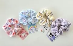 サンリオキャラクターズ　シュシュ　４個セット