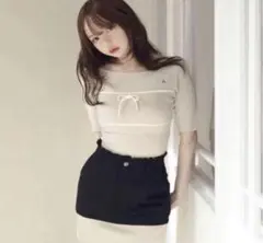 andmary Kate slit mini skirt 新品未使用タグ付き - メルカリ