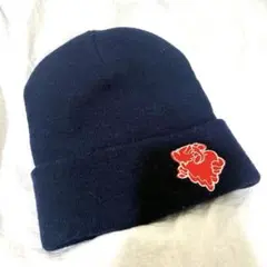 Emotionally Unavailable ビーニー ニット帽 ネイビー