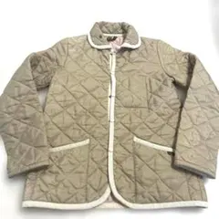 セール‼️ LAVENHAM ラベンハム キルティングジャケット 38 ベージュ