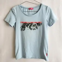 BarbaraKrueger×ユニクロコラボ ライトブルーSサイズ