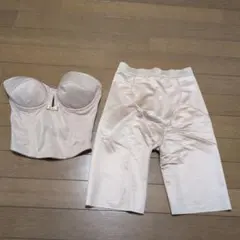 MUE ブライダルインナービスチェとガードルのセット