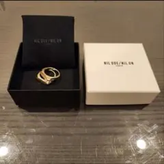 超メルカリ祭！！NIL DUE/NIL UN リング ゴールド 超メルカリ祭！！NIL DUE/NIL UN リング ゴールド 超メルカリ祭