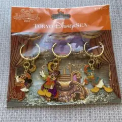 TDS 2012ハロウィンデイドリーム　キーホルダー　ミッキー＆ミニー＆ドナルド