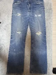 Lee ダメージデニムパンツ