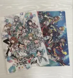 【未開封】プロセカ セカライ1st Link 2nd Will クリアファイル
