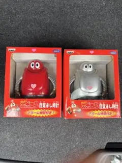 お値下げしました。ロボコン 目覚まし時計 赤 銀 2個セット - メルカリ