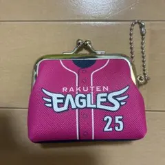 楽天イーグルス ミニがま口キーチェーン 25 田中和基 未使用品