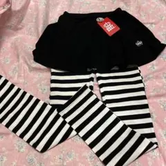 新品未使用　BABY DOLL キッズ　スカートレギンスセット