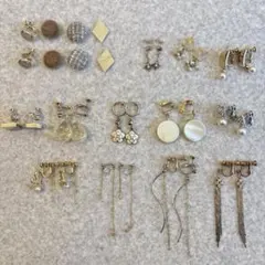 イヤリング13点セット 多様デザイン