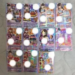 アイカツカード 9枚セット プレミアム キュート 名前入り マイキャラ