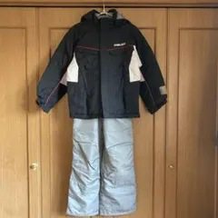 FABLICEジュニア スキー ウェア上下セット 150 ブラック/グレー