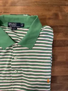 Polo by Ralph Lauren ストライプポロシャツ 2X