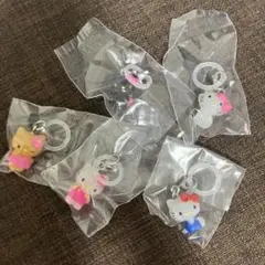 ハローキティ　めじるしアクセサリー　セミコンプ 5点セット