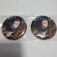 進撃の巨人　attack on memory 記憶への進撃　缶バッジ　コニー