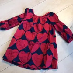 Baby GAP ワンピース　ハート柄