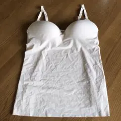 UNIQLO ユニクロ エアリズム シームレスVネックブラキャミソール ベージュ