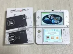 上下IPS New ニンテンドー Nintendo 3DS LL パールホワイト