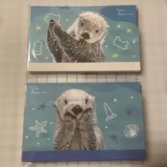 鳥羽水族館 メモ帳　メイちゃん柄　キラちゃん柄