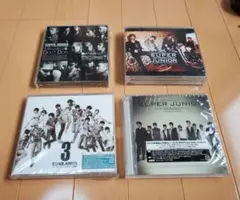 Super Junior 第二張、第三張、第四張 專輯 套裝