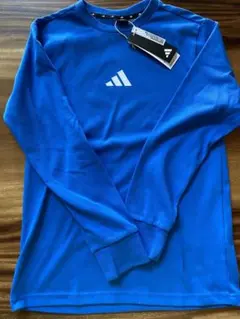 ADIDAS アディダス⭐︎ロンT160cm新品⭐︎ブルー